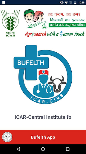 Android application ICAR-CIRB Bufelth screenshort