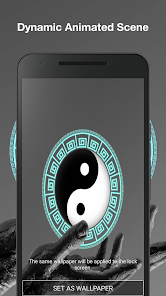 Captura de Pantalla 2 Yin Yang Fondo Animado android