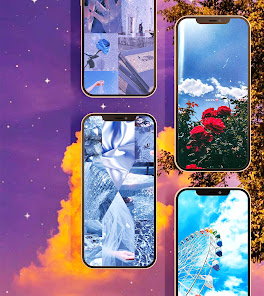 Captura de Pantalla 2 Cute Aesthetic Wallpapers android