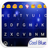 Cool Blue Love Emoji Keyboard icon