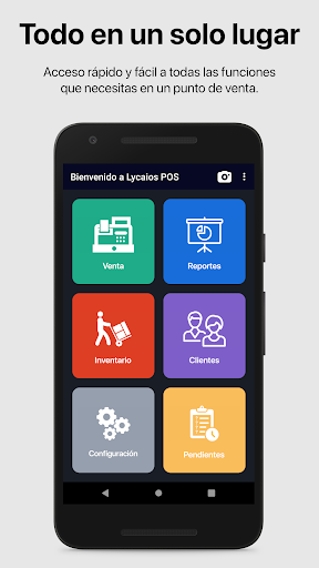 Android application Lycaios POS - Punto de Venta screenshort