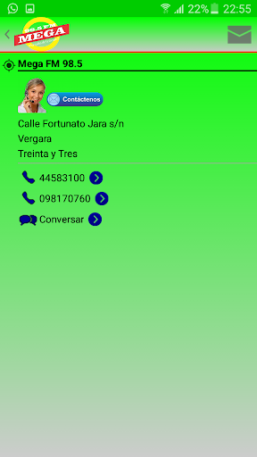 Mega FM Vergara Screen 2