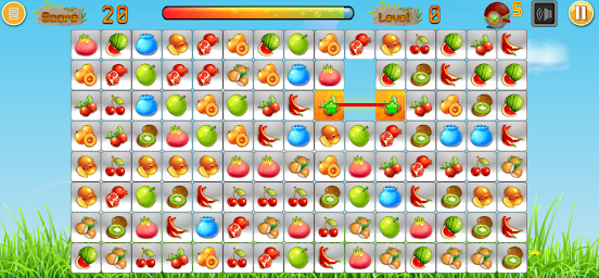 Link fruits - fruit match pair