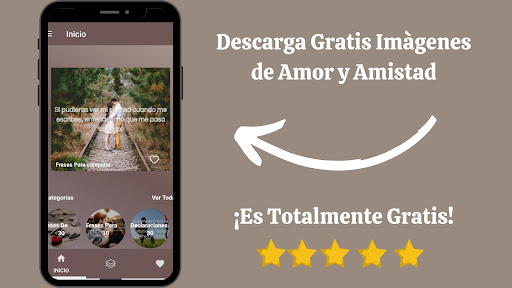 Android application Imàgenes de Amor y Amistad screenshort