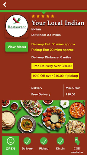 GetCurry Screen 2