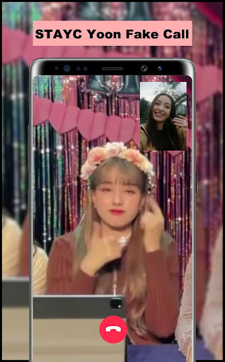 STAYC Yoon Fake Call Screen 3