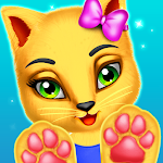 Cover Image of Скачать Fluffy Kitty Daycare - Animal  APK