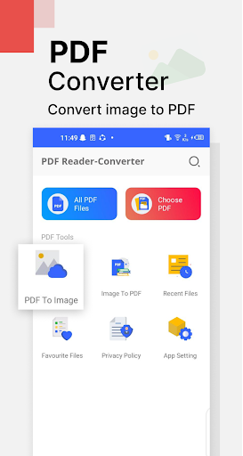Android application PDF Reader - Converter screenshort