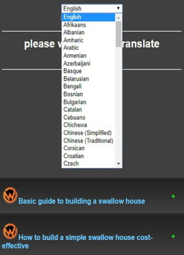 Swallow House Ideas Screen 2
