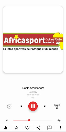 Guinea Radio Stations Screen 2