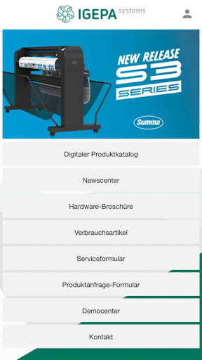 Android application IGEPAsystems screenshort