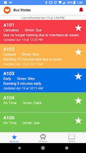 Bus Status 3.0.7 APK screenshots 5