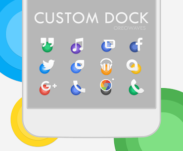 OreoWaves Icon Pack Patched APK 1