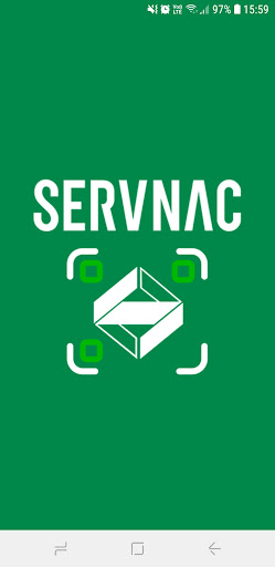 Android application Servnac Gestão de Limpeza QR screenshort
