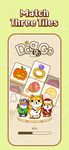 Doggo Go - Meme, Match 3 Tiles 1.7 screenshots 1
