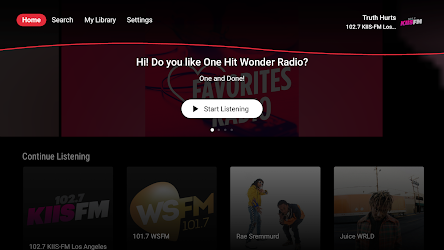 iHeartRadio for Android TV .APK Preview 3