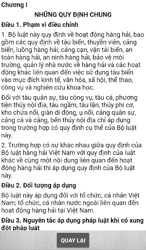 Bộ Luật Hàng Hải Việt Nam