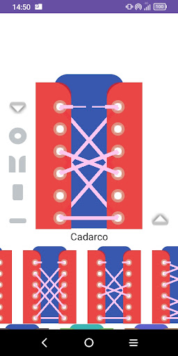 Shoe lacing step by step guide Screen 2