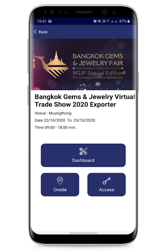 Eventpass insight Organizer Screen 3