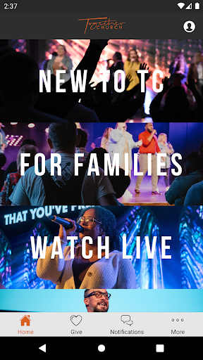Android application Together Church Lakeland screenshort