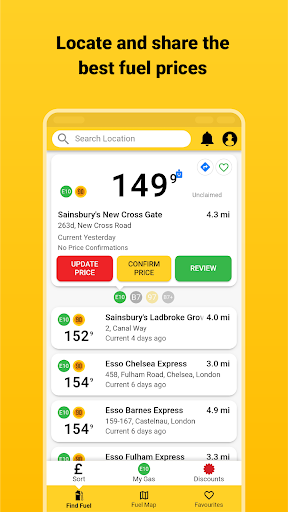 Gaspy - Fuel Prices Screenshot 1 - AppWisp.com