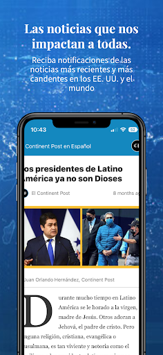 Continent Post Español Screen 3