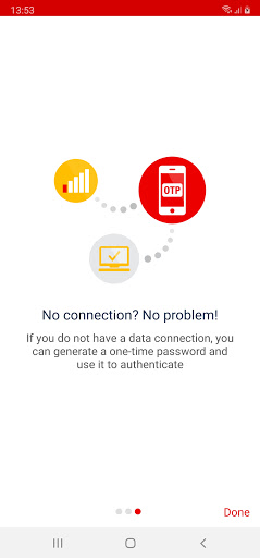 Ikano Bank Secure App Screen 3