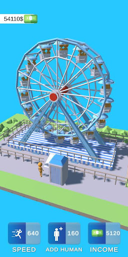 Android application Ferris Wheel Clicker Lunapark screenshort