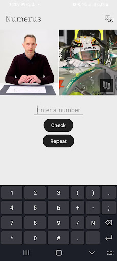 Android application Numerus: Numbers in Languages screenshort