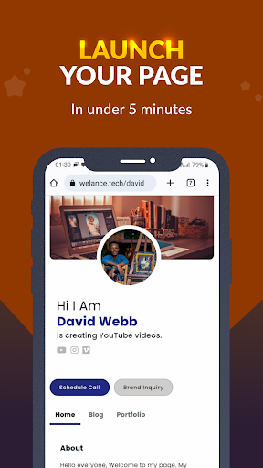 Welance -SuperApp for Creators Screen 2
