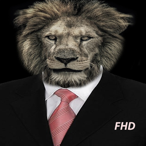 Best Black Lion Wallpaper FHD logo