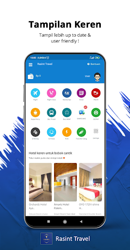 Android application Rasint Travel screenshort
