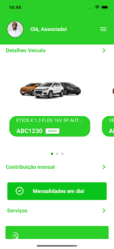 Android application Monster Proteção Veicular screenshort