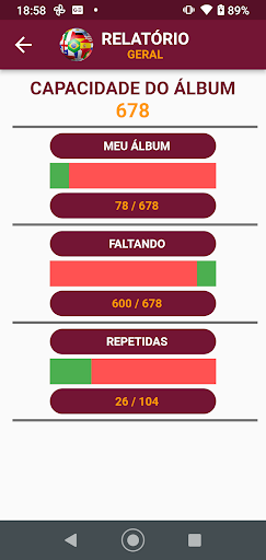 Album da Copa Info7 Screen 3