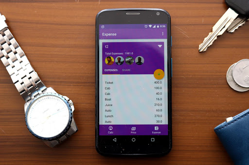 Android application Trip O Meter screenshort