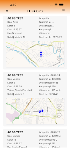 Android application Lupa GPS screenshort