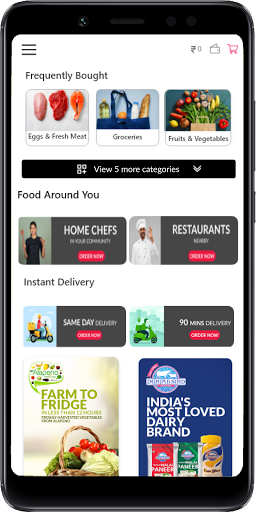 Android application Trice - Neighbourhood App screenshort