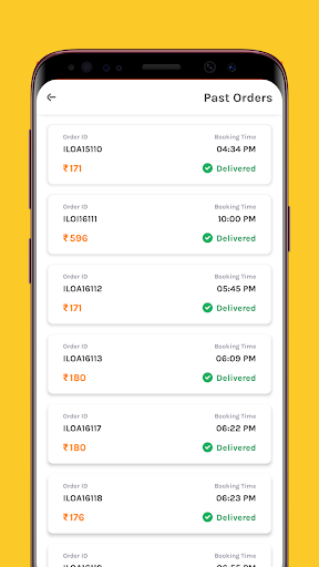 iLO DeliveryPartner Screen 2