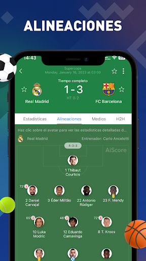 AiScore - Resultados de Fútbol screenshot 3