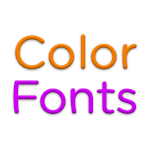 Cover Image of Download Color Fonts Message Maker  APK