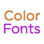 Color Fonts Message Maker