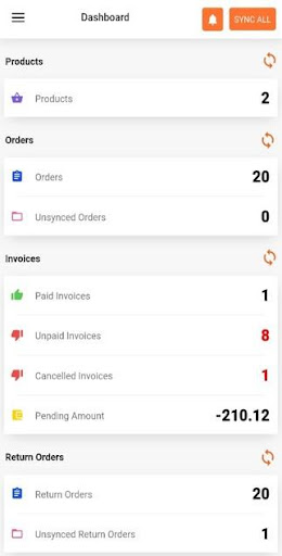 Android application Syngenta - TradeEdge Order App screenshort