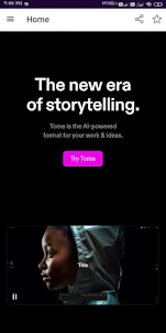 Tome : AI Storytelling