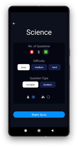 Tap Trivia Screen 2