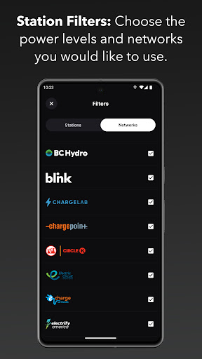 Screenshot of Chargeway