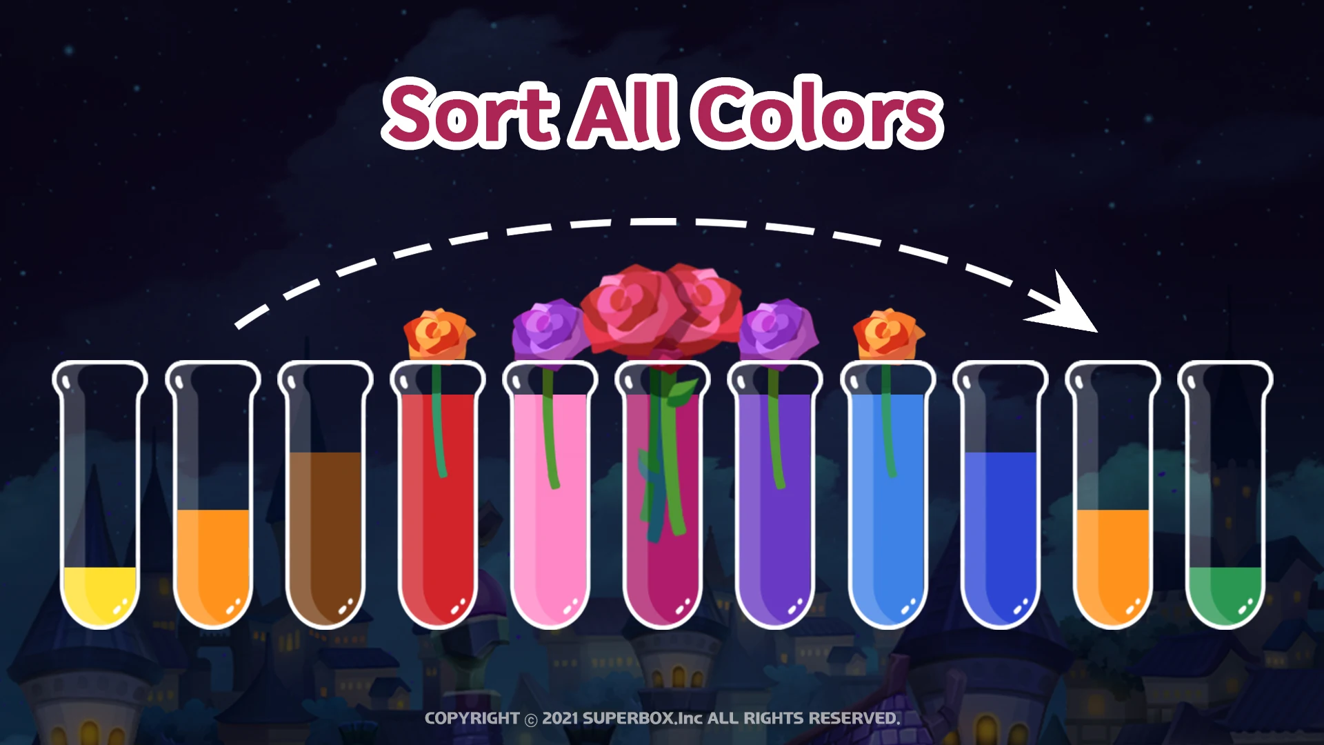 Tải Sort Master : Color Water Game Trên Pc Với Giả Lập - Ldplayer