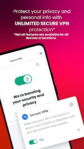 Modded McAfee Security  Antivirus VPN Apk New 2022 5