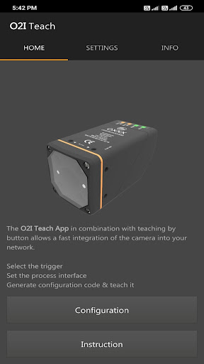 Android application O2I Teach screenshort
