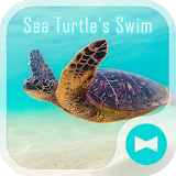 Sea Turtle's Swim +HOME Theme icon