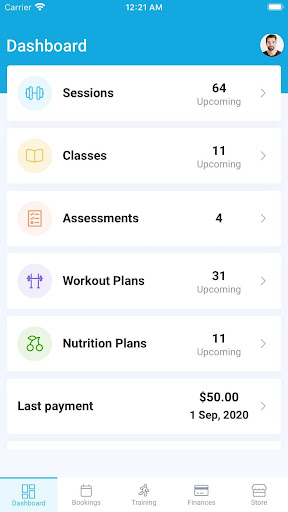 PT Fit Works Screen 2